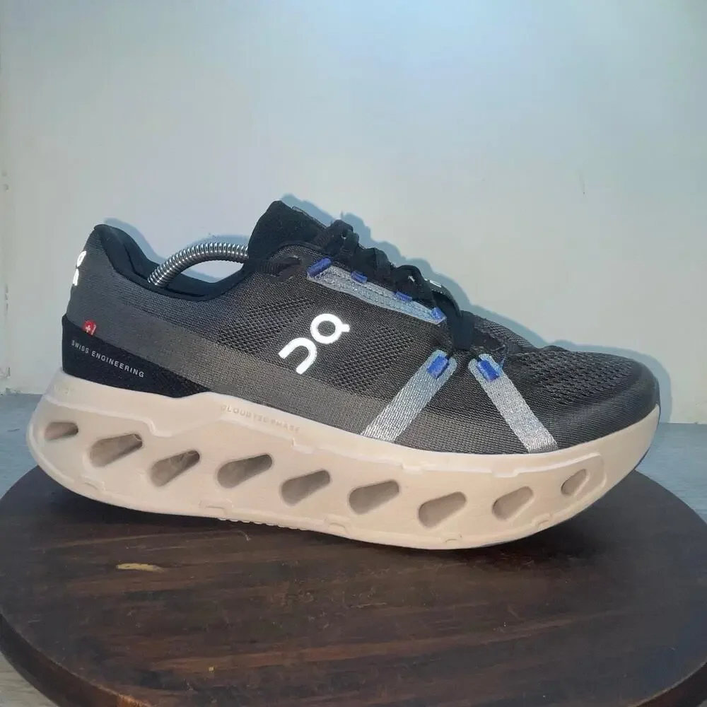 On Cloud Men's CloudEclipse Max Cushion Running Shoes Black Frost Size 11.5 - Picture 2 of 11